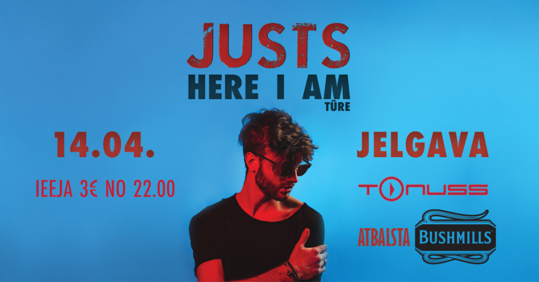 Justs / koncerts Jelgavā klubā Tonuss
