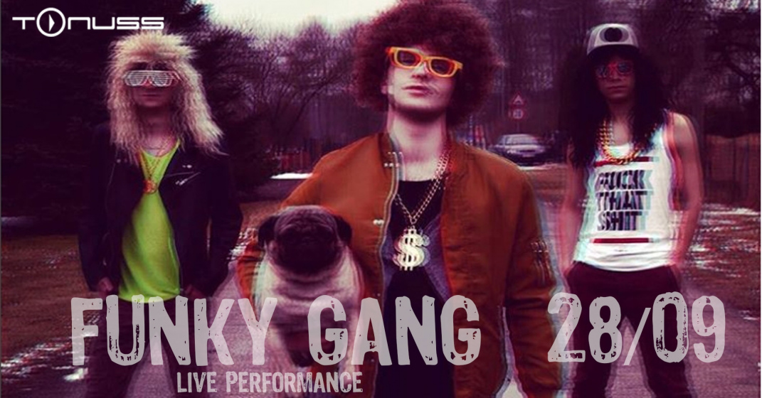 Funky Gang live klubā Tonuss