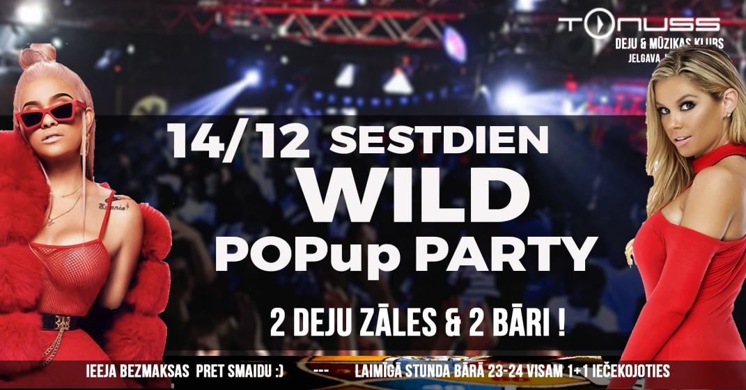 Wild party klubā Tonuss