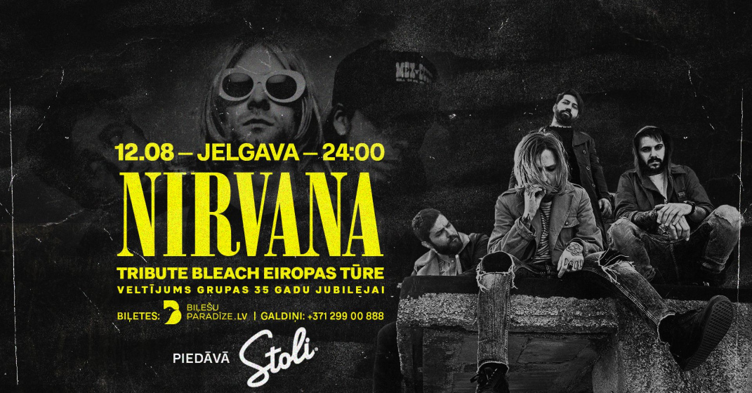 Nirvana tribute live concert klubā Tonuss
