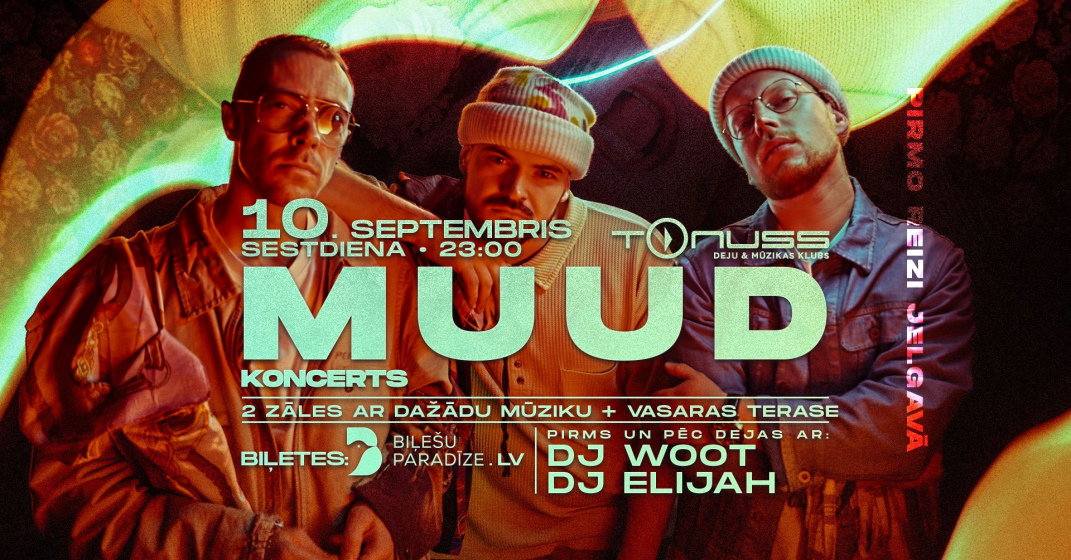 HipHop projekts MUUD koncerts Jelgavā ! klubā Tonuss