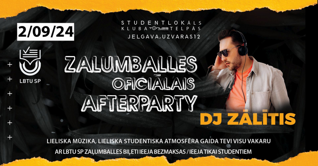 LBTU zaļumballes oficiālais afterparty klubā Tonuss