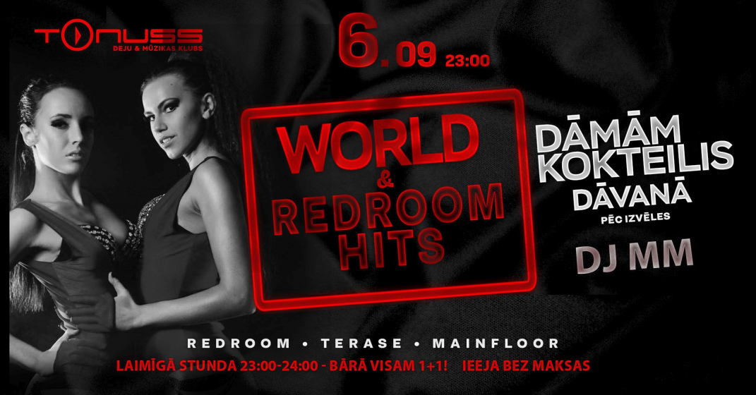 Friday party & Redroom klubā Tonuss