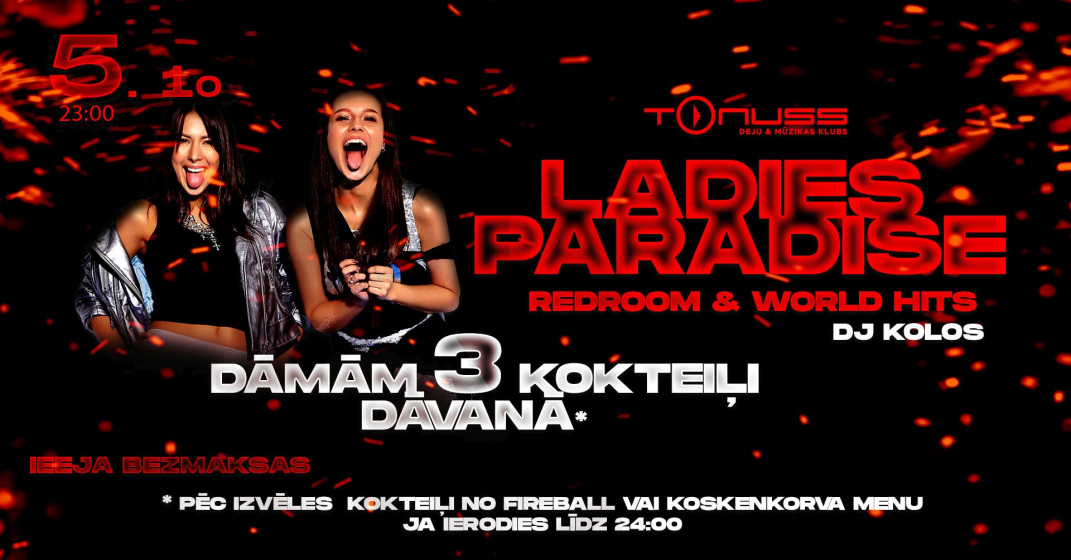 Ladies paradise #3 klubā Tonuss