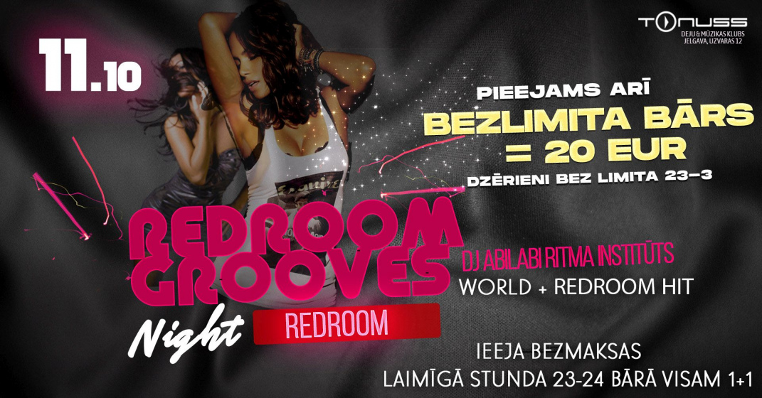 Redroom grooves klubā Tonuss