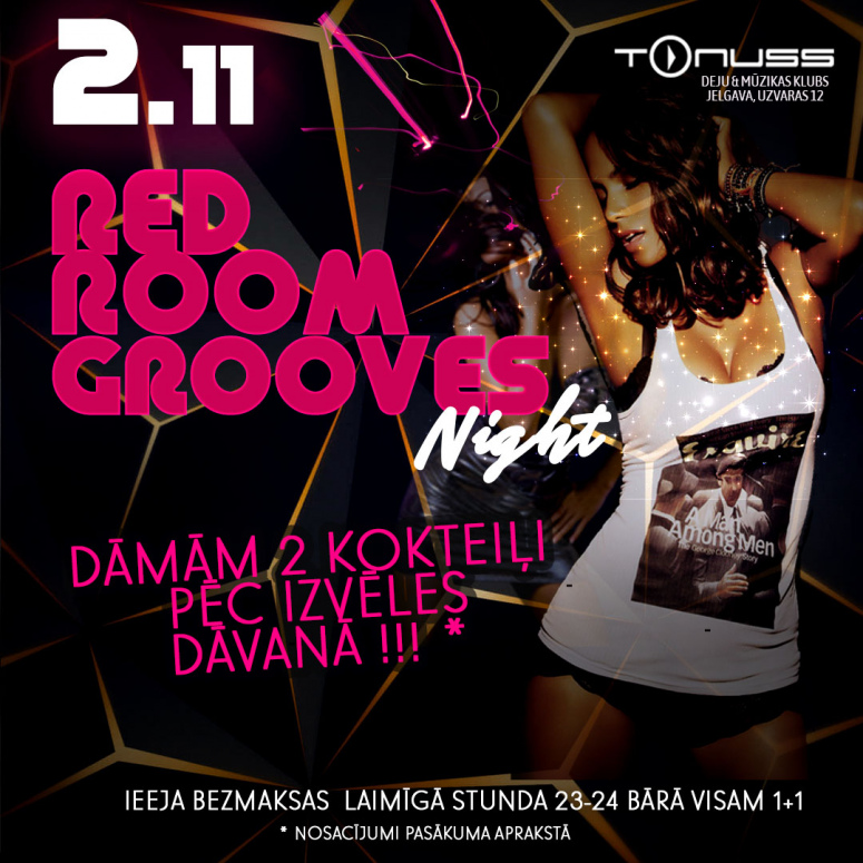 Redroom grooves klubā Tonuss