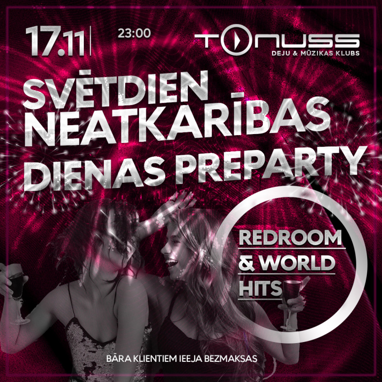 Svētdienas party klubā Tonuss