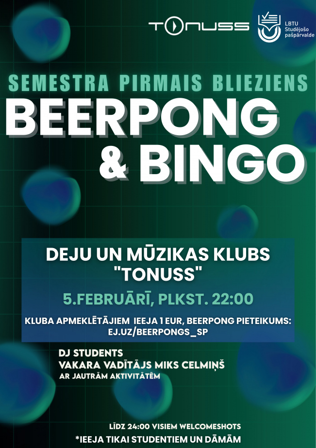 Semestra vētrainais starts klubā Tonuss
