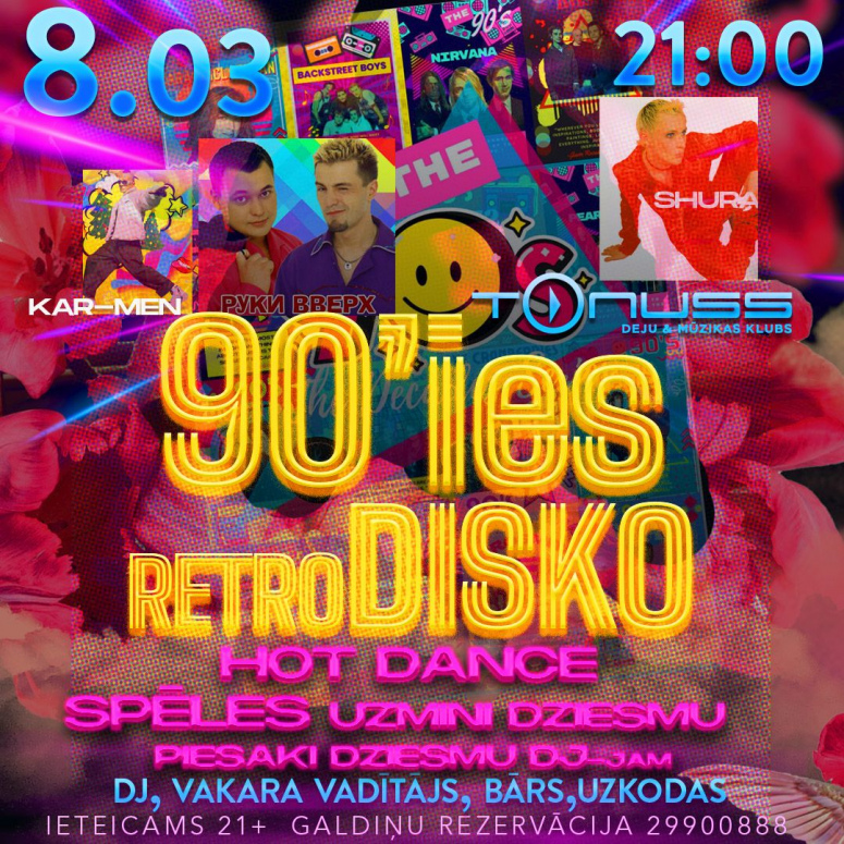 Redroom Dance Party klubā Tonuss
