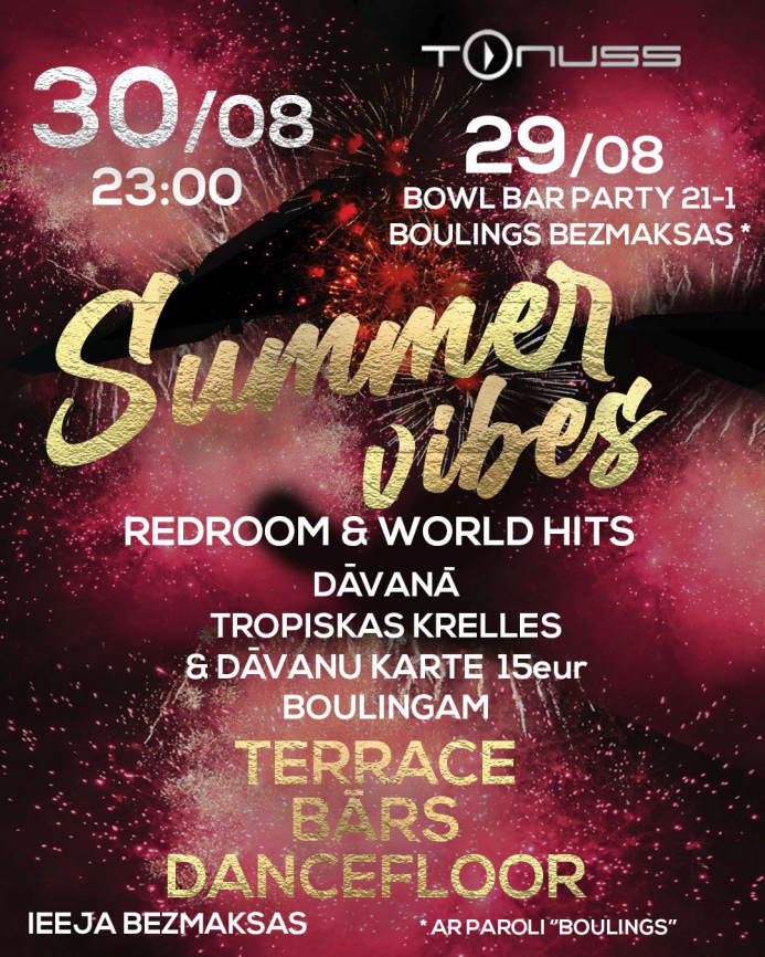 Summer weekend klubā Tonuss