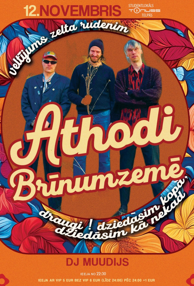 Athodi Brīnumzemē Jelgavā ! klubā Tonuss