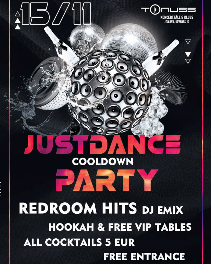 JustDance studio afterparty klubā Tonuss