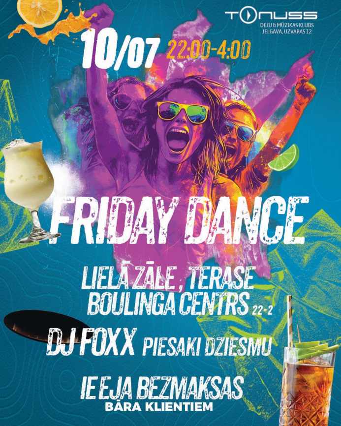 Summer friday klubā Tonuss