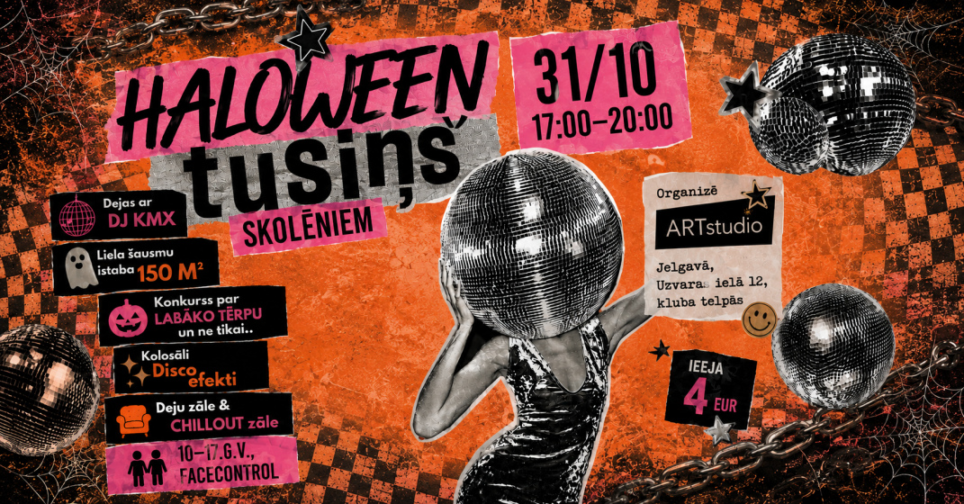 Skolēnu haloween klubā Tonuss